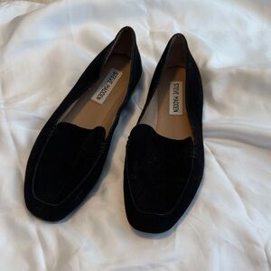 Steve Madden Black Velvet Women's Flats